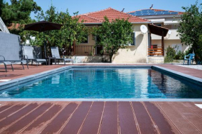 Elegant house by the sea with pool